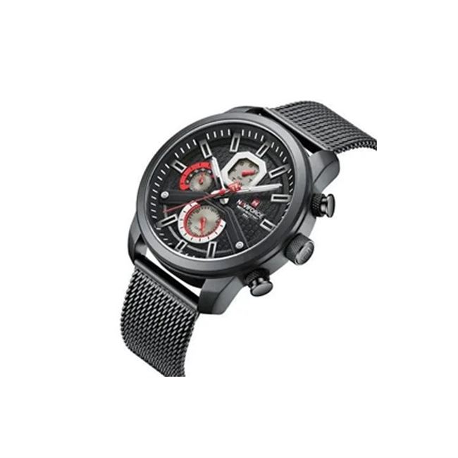 ساعت مچی مردانه بند فلزی مشکی فول تایم ناوی فورس مدل NF9211 9211 BLC2.jpg